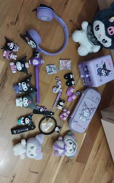 hello kitty oyuncaq: Kuromi temalı kolleksiya dəsti her shey oyuncaqorganayzer boshgab — 1