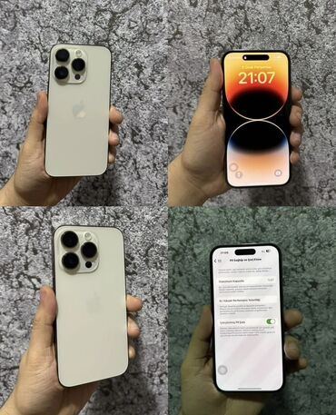чехол для телефона fly cirrus 13: IPhone 14 Pro, Gümüşü, Face ID
