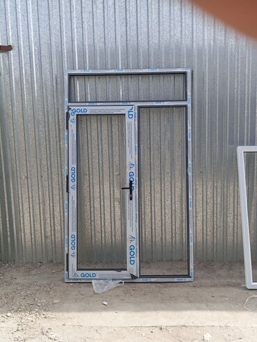 Готовые алюминиевые окна: Готовое алюминиевое окно, Тип окна: Витражные, Декоративные особенности: Другие особенности, Новый, Бесплатная установка, Без рассрочки — 3