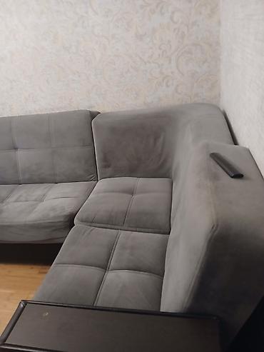 divan pulsuz: Künc divan, İşlənmiş, Açılan, Bazalı, Vеlur parça, Çatdırılma yoxdur — 5