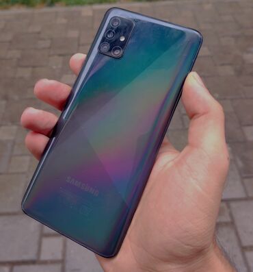 telefonlar redmi not 11: Samsung Galaxy A51, цвет - Черный, Две SIM карты