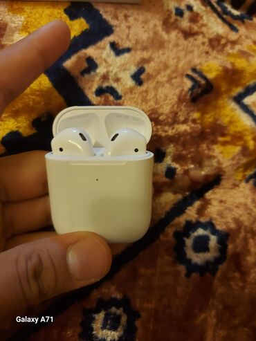 qulaqliq: Yeni Simsiz (Bluetooth) Qulaqcıqlar, Apple, rəng - Ağ