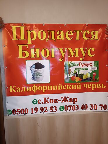 биогумус купить бишкек: Удобрение Гумус, Самовывоз