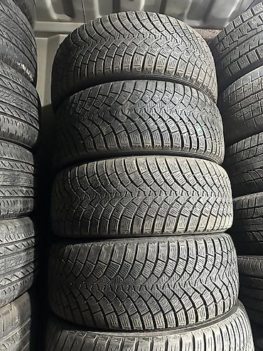 Шины 215 / 50 / R 17, Зима, Б/у, Комплект, Легковые, Япония, Falken