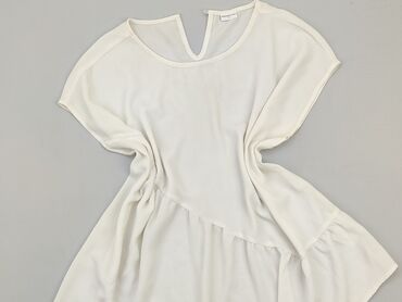 bluzki białe basic: Blouse, L (EU 40), condition - Good