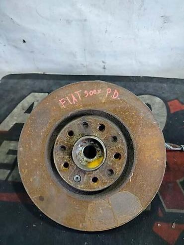 y5 2016: PREDNJI DESNI KOCIONI DISK SA GLAVCINOM ZA FIAT 500L OD 2012. DO 2022 — 1