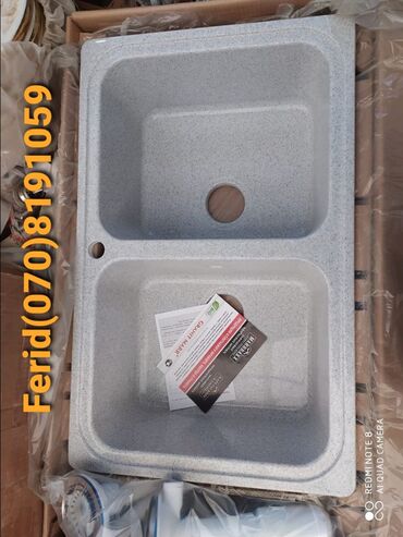 Mətbəx çanaqları: Qabyuyan moykalar nerjavika paslanmayan. leke saxlamayan. derin — 15