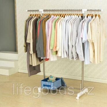 вешалка гардероб: Вешалка напольная для одежды гардеробная JL-DSGсом Гардеробная