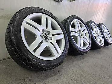 felne za audi a3 17: ALUMINIJUMSKE FELNE VW R17 SA GUMAMA 17 5 X 100 | VW Golf 4, Bora — 1