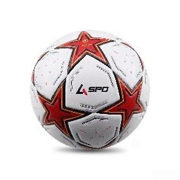 futbol corab: UEFA Champions League dizaynlı futbol topu Aspoqara, mavi və qirmizi — 1
