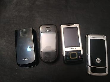 6500 slide: Hamısının qeydiyyatı var Nokia 6500- işlək vəziyyətdə. ekran zədəlidir — 4