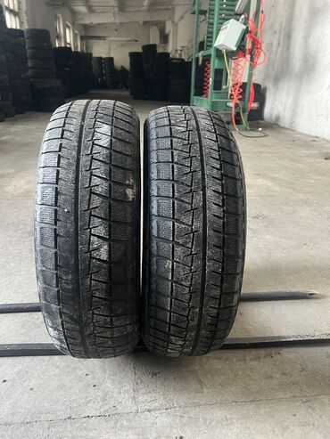 Шины: Шины 195 / 65 / R 15, Зима, Б/у, Пара, Легковые, Япония, Bridgestone