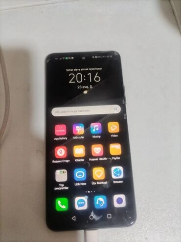 Huawei P smart 2020, 128 ГБ, цвет - Черный, Сенсорный, Отпечаток пальца, Две SIM карты