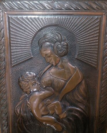 bas gitara: Misin relyef tablo – “Ana və uşaq” kompozisiyası Məryəm və isa. -