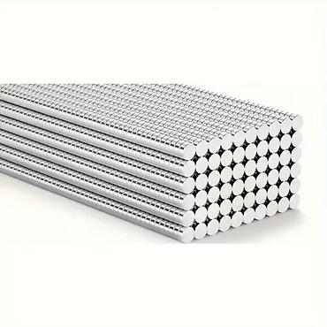 maxi staklene case: Neodimijumski disk magneti dimenzija 3x1 mm 100/1 NOVO. Mali, okrugli — 1
