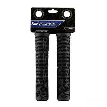 link: GRIPOVI FORCE BMX160 GUMENE, CRNE | gumene BMX ručke unutrašnji — 1