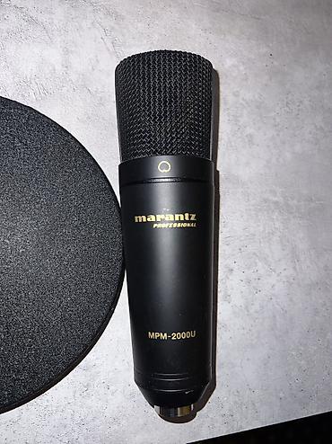 Студийные микрофоны: Конденсаторный USB‑микрофон Marantz Professional MPM‑2000U — готовый — 4