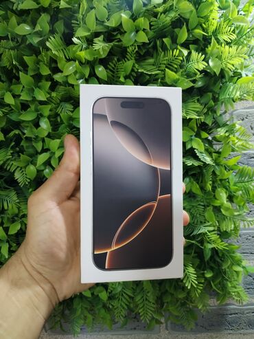 Apple iPhone: IPhone 16 Pro, 256 GB, Desert Titanium, Face ID