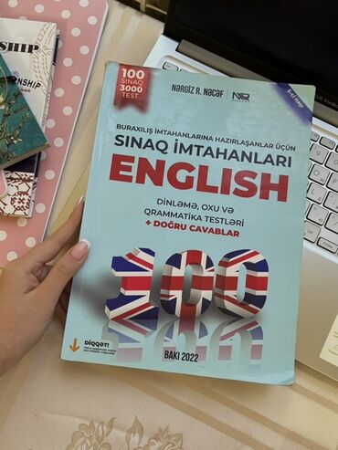 Велозапчасти: Məhsul: “Sınaq İmtahanları – English” hazırlıq kitabı Müəllif: Nərgiz