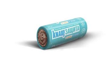Теплоизоляционные материалы: Рулон минеральной ваты Knauf Защита. Предназначен для тепло- и