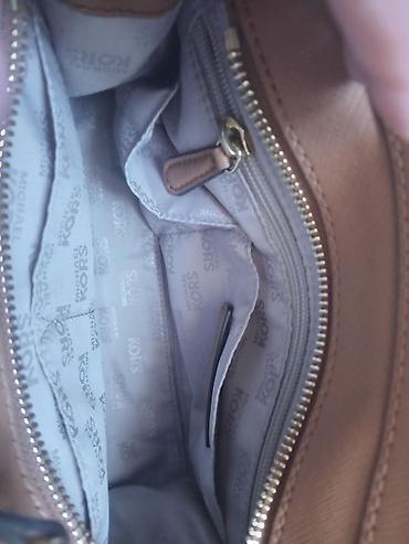 Сумки: Сумка Michael Kors (логотип MK) - Модель: структурированная — 5