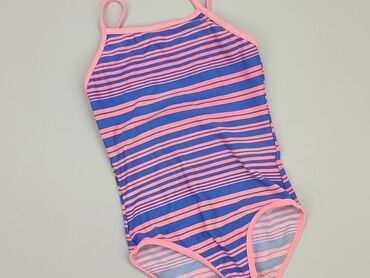 stroje kąpielowe z paseczkami: One-piece swimsuit, F&F, 9 years, 128-134 cm, condition - Good