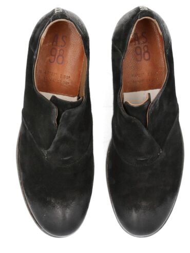 мужские кожаные туфли: Новые Замшевые туфли A.S.98 из Италии в винтажном стиле размер 39