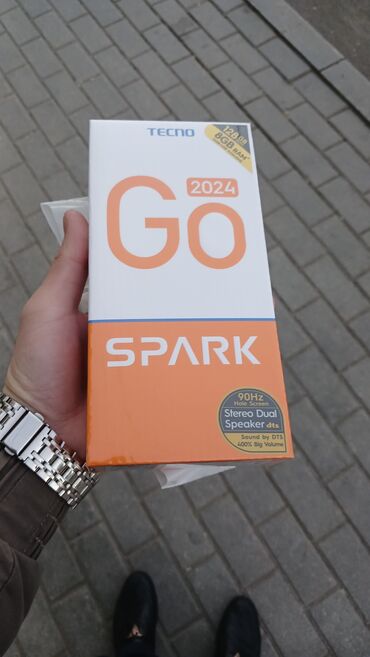 telefon üçün ekran şəkilləri: Tecno Spark Go 2024, 128 GB, rəng - Qara