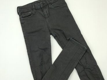 denim jeans damskie: Jeansy, H&M, XS, stan - Bardzo dobry