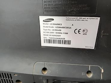 Samsung LCD televiziya - Model: LE26A450C2 (Model Code