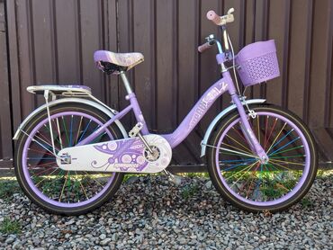 велосипед для детей 18 дюймов: AZ - Children's bicycle, 2 дөңгөлөктүү, Башка бренд, 9 - 13 жаш, Кыз үчүн, Колдонулган