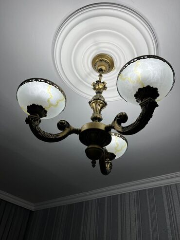 Çilçıraqlar: Çılçıraq, 3 lampa, Metal — 2