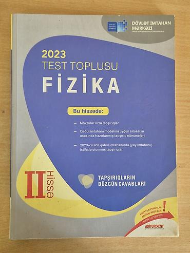 Testlər: Fizika tolu 2 ci hisse 2023-içərisi yazılmayıb səliqəlidir metrolara — 1