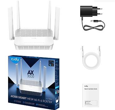 raspberry pi: Двухдиапазонный гигабитный Wi‑Fi 6 роутер Cudy AX3000 (модель WR3000S) — 1