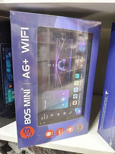 Мультимедийная автомагнитола BOS-MINI A6+ WiFi - Диагональ экрана: 9"