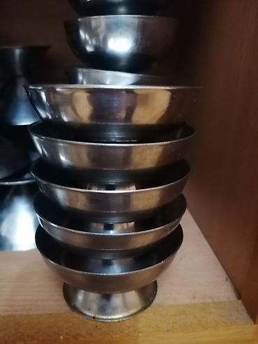tiganj za palacinke pepco: Set od metalnih posudica na stalku – za sladoled, deserte i — 5