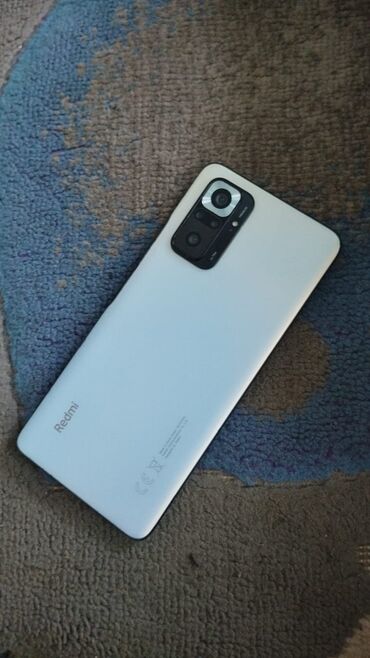 телефоны xiaomi redmi 10 а: Xiaomi, Redmi Note 10 Pro, Б/у, 128 ГБ, цвет - Синий, 2 SIM