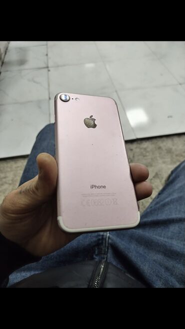 ayfon 8 ucuz: IPhone 7, 32 GB, Rose Gold, Barmaq izi