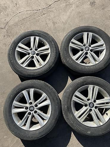 hyundai sonata 1: Колеса в сборе 205 / 65 / R 16, Всесезонная, Б/у, Комплект, Легковые, Литые, отверстий - 5 — 6