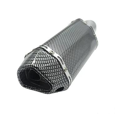 Tuning oprema: Ispušni lonac (end can) za motocikl – sportski tip, karbon-look - — 1