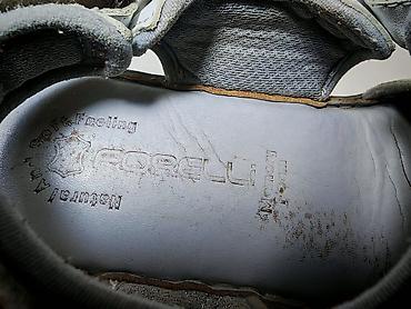ağ kablok: Forelli qadın sandal modeli - Brend: Forelli - Rəng: ağ/boz - — 2