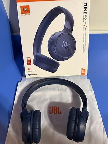 İşlənmiş Simsiz (Bluetooth) Qulaqcıqlar, JBL, rəng - Mavi