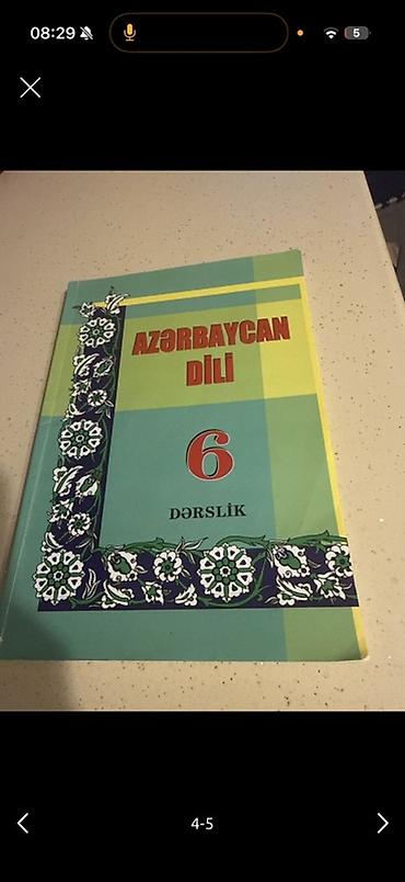 Məhsul: “Azərbaycan dili” dərslik və iş dəftəri dəsti. - 6-cı sinif