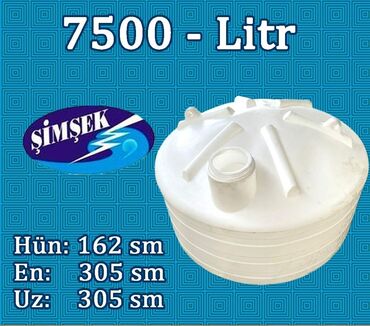 işlənmiş cenler: Bak, Plastik, 7500 l, Yeni, Pulsuz çatdırılma