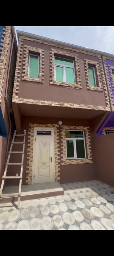 масазырда евлерин гиймети: 3 комнаты, 90 м², Нет кредита, Свежий ремонт