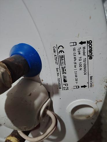 ariston iwlenmiw: Ariston 100 l, İşlənmiş, Kredit yoxdur, Ünvandan götürmə — 3