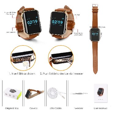 Qol saatları: Smart watch A16 / Smart watch EW200 - böyüklər üçün ciddi görünüşlü — 11