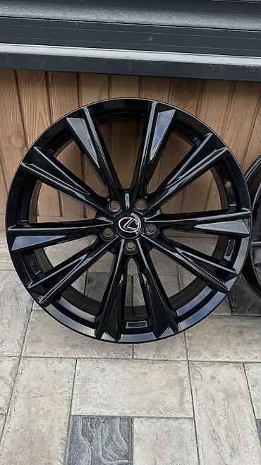 lexus px: Литые Диски R 21 Lexus, Комплект, отверстий - 5, Б/у — 4