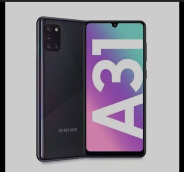 i̇pone 5: Samsung Galaxy A31, 64 GB, rəng - Qara