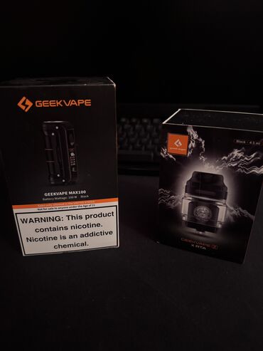 meqa max: Geek Vape Max 100 Təcili Geek Vape elektron siqaret satılır Komplektə